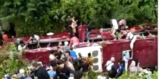 Korban Meninggal Bus Masuk Jurang di Guci Tegal Dapat Santunan Rp50 Juta