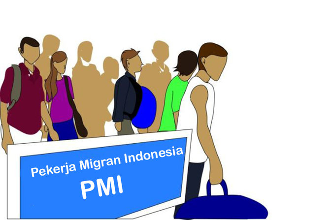 ilustrasi pekerja migran indonesia