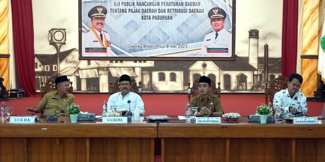 Beri Ruang Diskusi, Pemkot Pasuruan Gelar Uji Publik Raperda Pajak & Retribusi Daerah