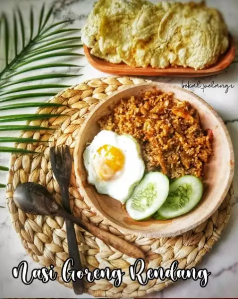 nasi goreng rendang