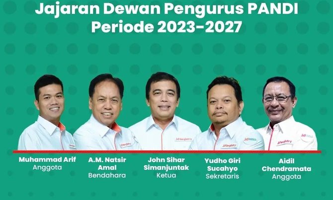 pandi memiliki pengurus baru periode 2023 2027