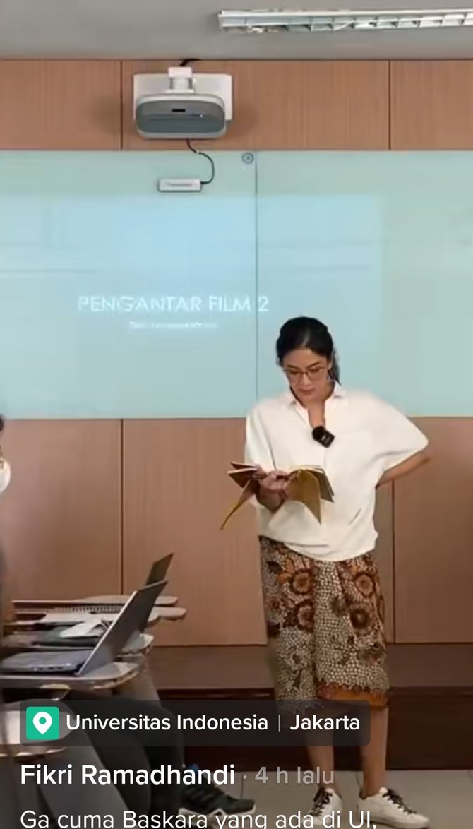 viral mahasiswa ui bimbingan dengan dian sastro yang jadi dosen bikin iri