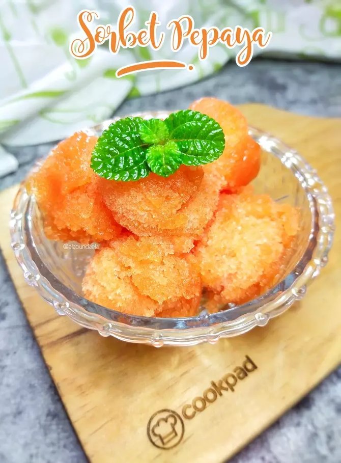 sorbet buah