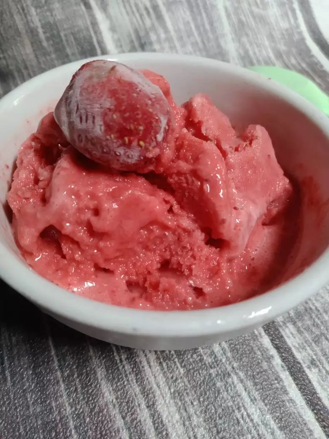 sorbet buah