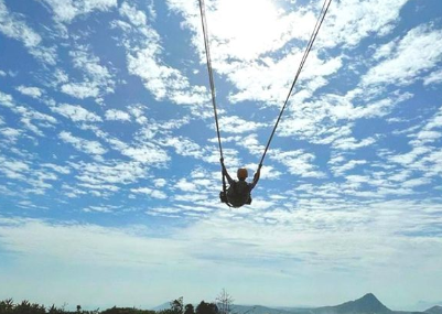 serunya wisata ekstrem di puncak