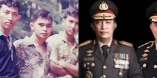 Potret Lawas Kapolri Sama 3 Teman Akpol Seangkatan, Ini Pose Mereka 34 Tahun Kemudian