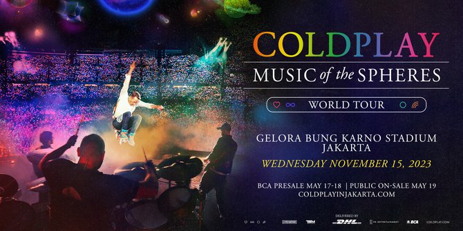 Polisi Belum Terima Pengajuan Izin Resmi Konser Coldplay di GBK