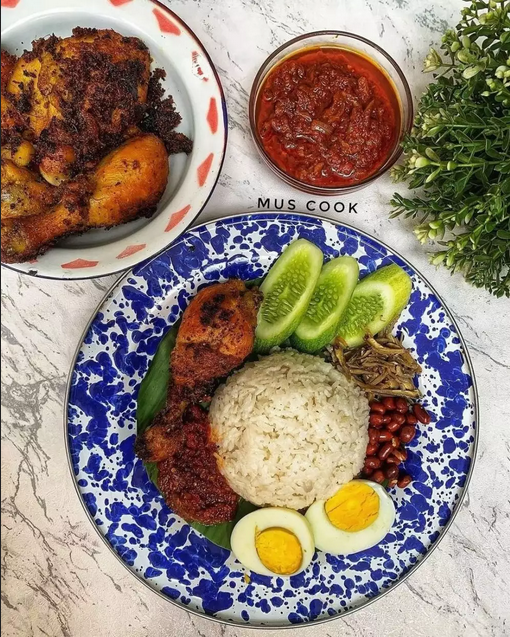 nasi campur lemak