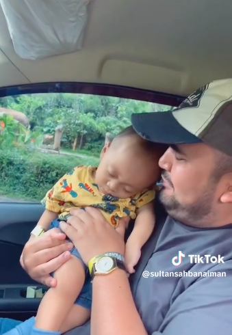 momen kocak anak tidur saat nonton gajah ayah lsquomasuk taman safari pakai duit dik039