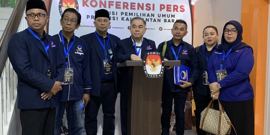 KPU Kalbar Kembalikan Berkas Puluhan Bacaleg dari NasDem, Ini Alasannya