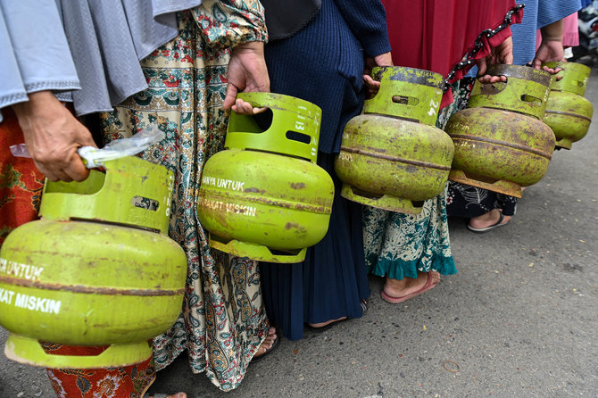 elpiji 3 kg langka di aceh