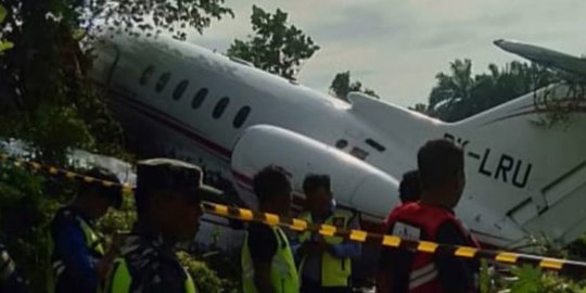 Pesawat Tergelincir Saat Mendarat di Bandara Morowali, Seluruh Penumpang Selamat