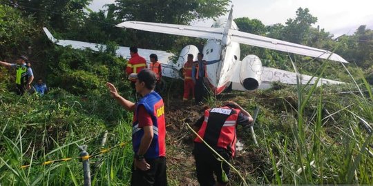 Kronologi Pesawat Tergelincir di Bandara Morowali