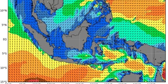 Pola Angin Picu Potensi Gelombang Tinggi, Ini Daftar Daerah Terdampak