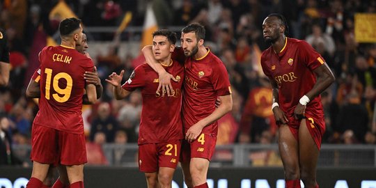 Aksi Serigala Roma Bungkam Bayer Leverkusen 1-0