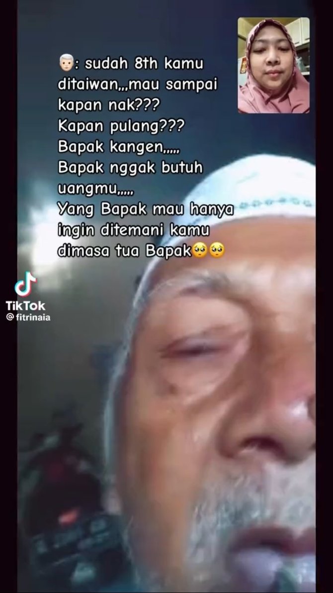 bikin ikut sedih begini momen ayah saat minta anaknya yang lama merantau pulang