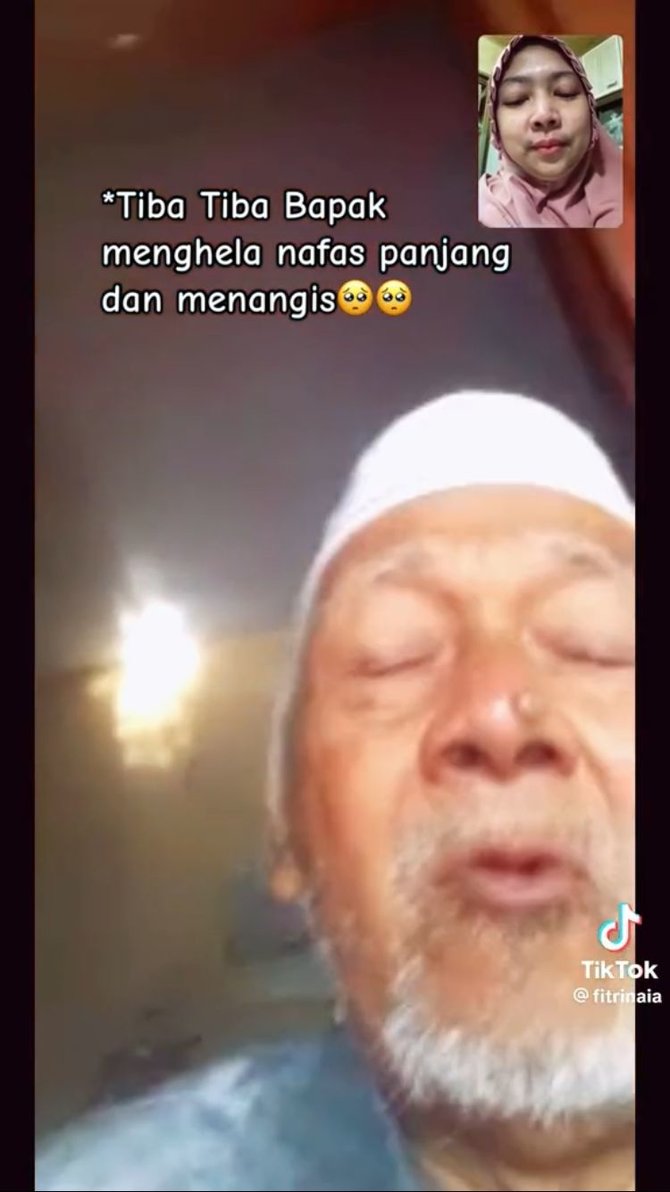 bikin ikut sedih begini momen ayah saat minta anaknya yang lama merantau pulang