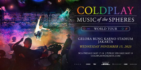 Bosan Selama Pandemi, Konser ColdPlay di Jakarta Dorong Belanja Rekreasi Masyarakat