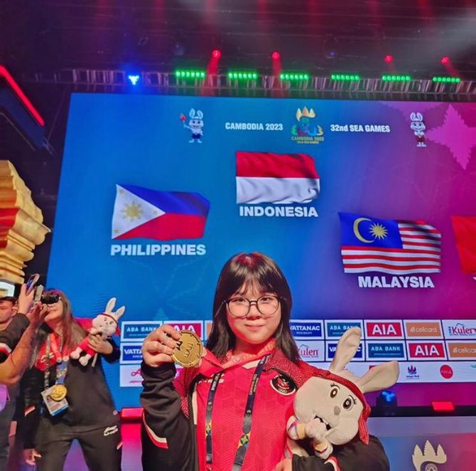 potret fumi eko salah satu tim esport yang sukses raih emas di sea games 2023