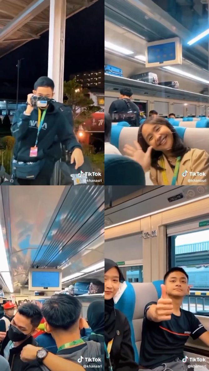 studytour pakai kereta api begini potret klb sma n 3 bandung yang tengah viral