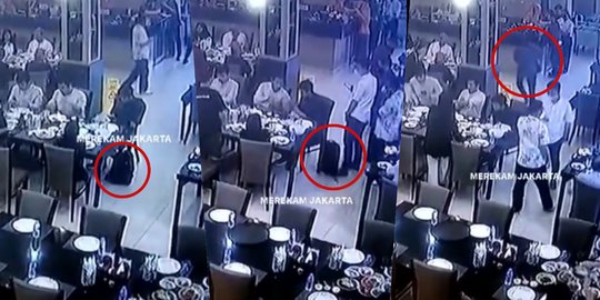 Viral Komplotan Pencuri Gondol Tas Pengunjung di Restoran Pasar Minggu