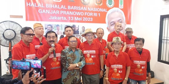 Relawan Ganjar Gelar Halal Bihalal, Ada Roy Marten, Doyok Hingga Tessy