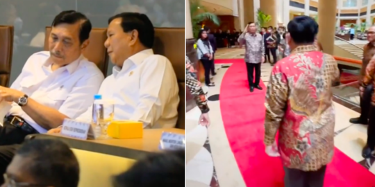 Begini Gaya Bercanda Ala Militer Prabowo ke Luhut, Eks Atasan & Bawahan di Kopassus