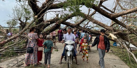 Dahsyatnya Hantaman Topan Mocha Menyapu Myanmar dan Bangladesh