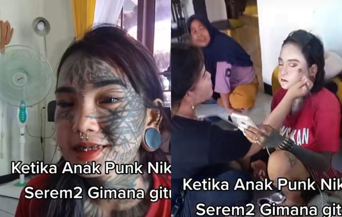 begini jadinya kalau cewek punk penuh tato nikah potretnya bikin panglingbegini jadinya kalau cewek punk penuh tato nikah potretnya bikin pangling