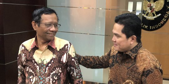 Survei Cawapres Charta: Mahfud MD Salip Erick Thohir, AHY hingga Khofifah