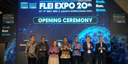 Jadi 'Market Leader' Pameran Waralaba, FLEI 20th Sukses Diadakan di JIEXPO Kemayoran