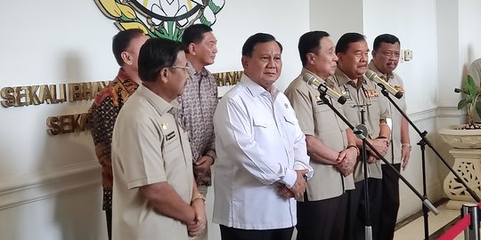 Prabowo Bertemu Persatuan Purnawirawan Polri, Ini yang Dibahas