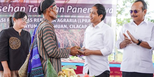 Saat Wamen ATR Terima Curhatan Petani di Cilacap, Tanah Garapan Masuk Kawasan Hutan