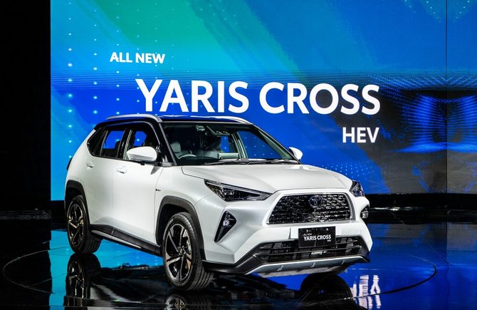 all new toyota yaris cross meluncur di jakarta