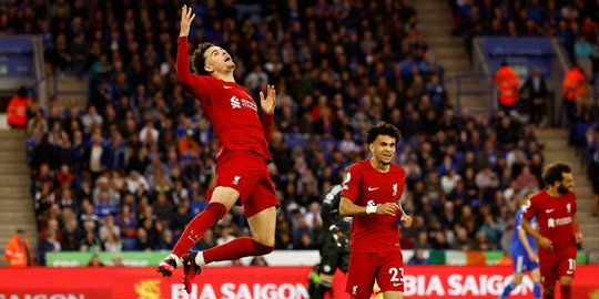 Permalukan Tuan Rumah, Liverpool Gasak Habis Leicester City 3-0