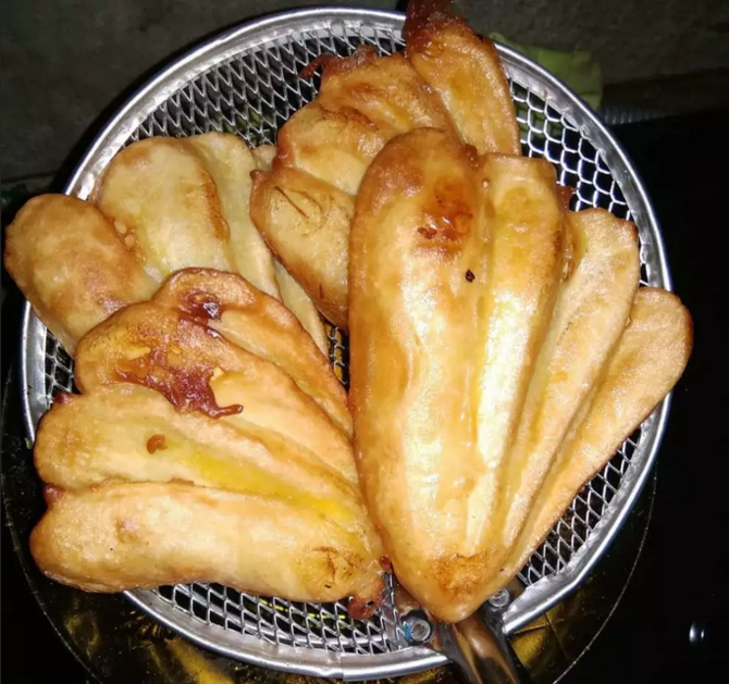 pisang goreng vanila vanili