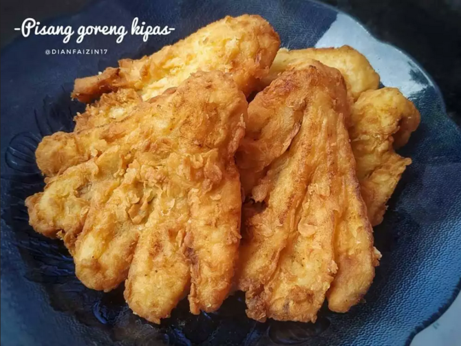 pisang goreng vanila kepok