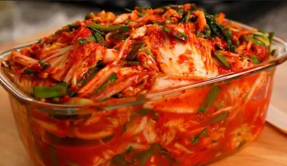 kimchi sawi putih homemade