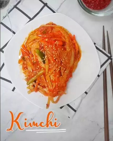 kimchi sawi putih ala korea