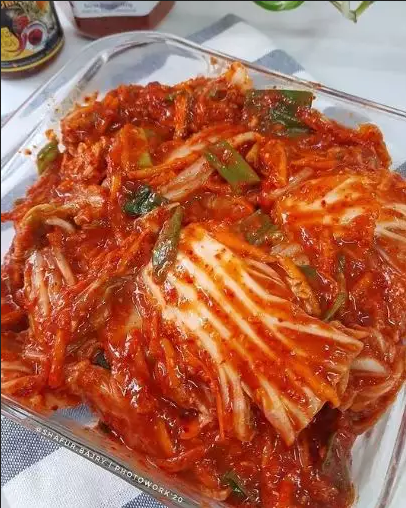 kimchi sawi putih ala restoran