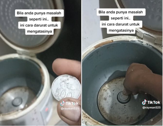 awalnya tak berfungsi cara pria atasi masalah rice cooker ini curi perhatian