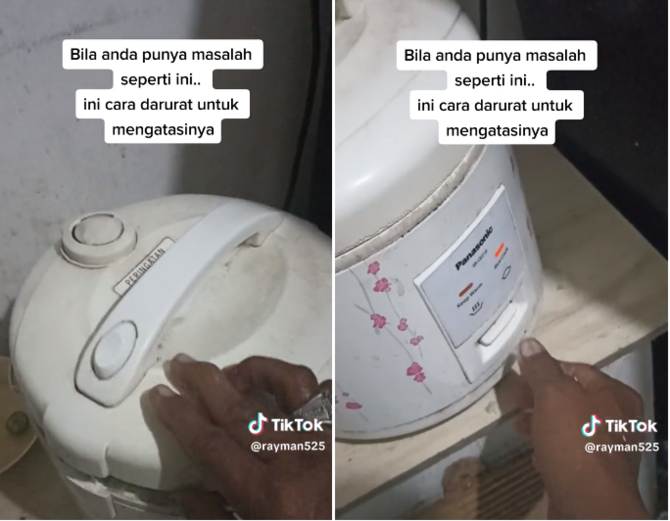 awalnya tak berfungsi cara pria atasi masalah rice cooker ini curi perhatian