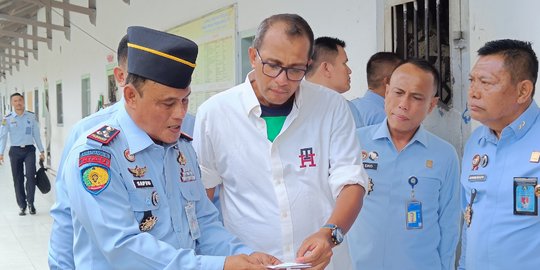 Tinjau Lapas Kelas II Pekanbaru, Wamenkumham Yakin Terima Wilayah Birokrasi Bersih