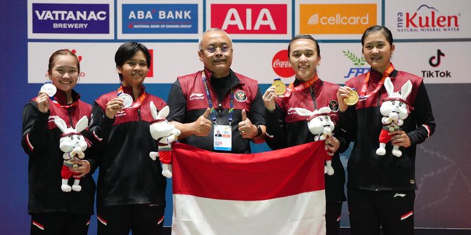 Final Bulutangkis SEA Games 2023, Indonesia Borong 4 Emas dan 2 Perak