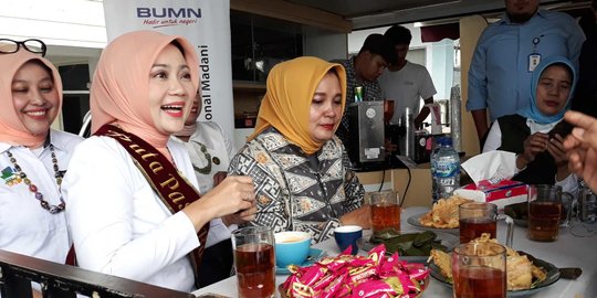 Hadiri HUT Dekranas, Atalia Praratya dan Gusti Kanjeng Bendara Kagumi Kota Medan