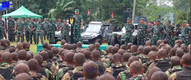 hadapi situasi terjepit tugas di papua kasad dudung perintah 039tembak jangan ragu039