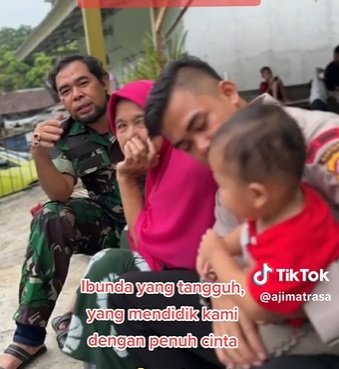 ayah ibu petani 4 anaknya sukses jadi tni polri