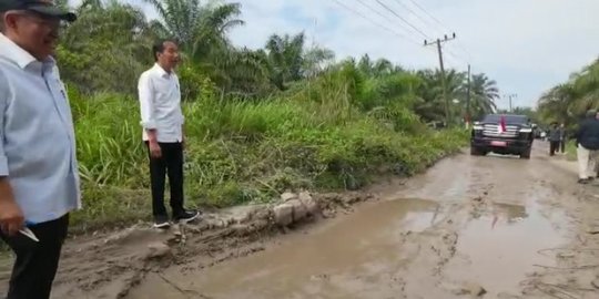 Cek Jalan Rusak di Sumut, Jokowi: Perbaikannya Paling Lambat Juli