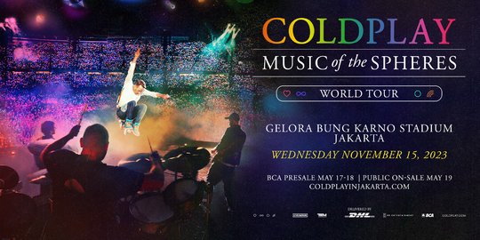 Marak Penjualan Tiket Coldplay di Situs Belanja Online, Harganya 2-3 Kali Lipat