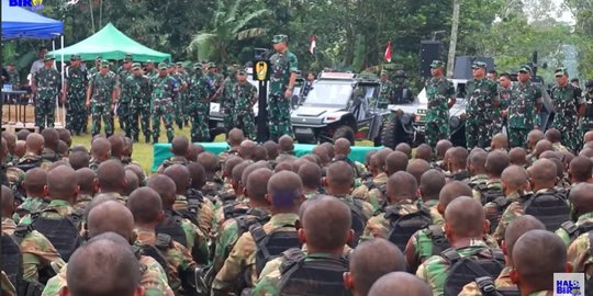 Jenderal TNI Tanya Kesiapan Pasukan Dikirim ke Papua: Wani Kaditu?